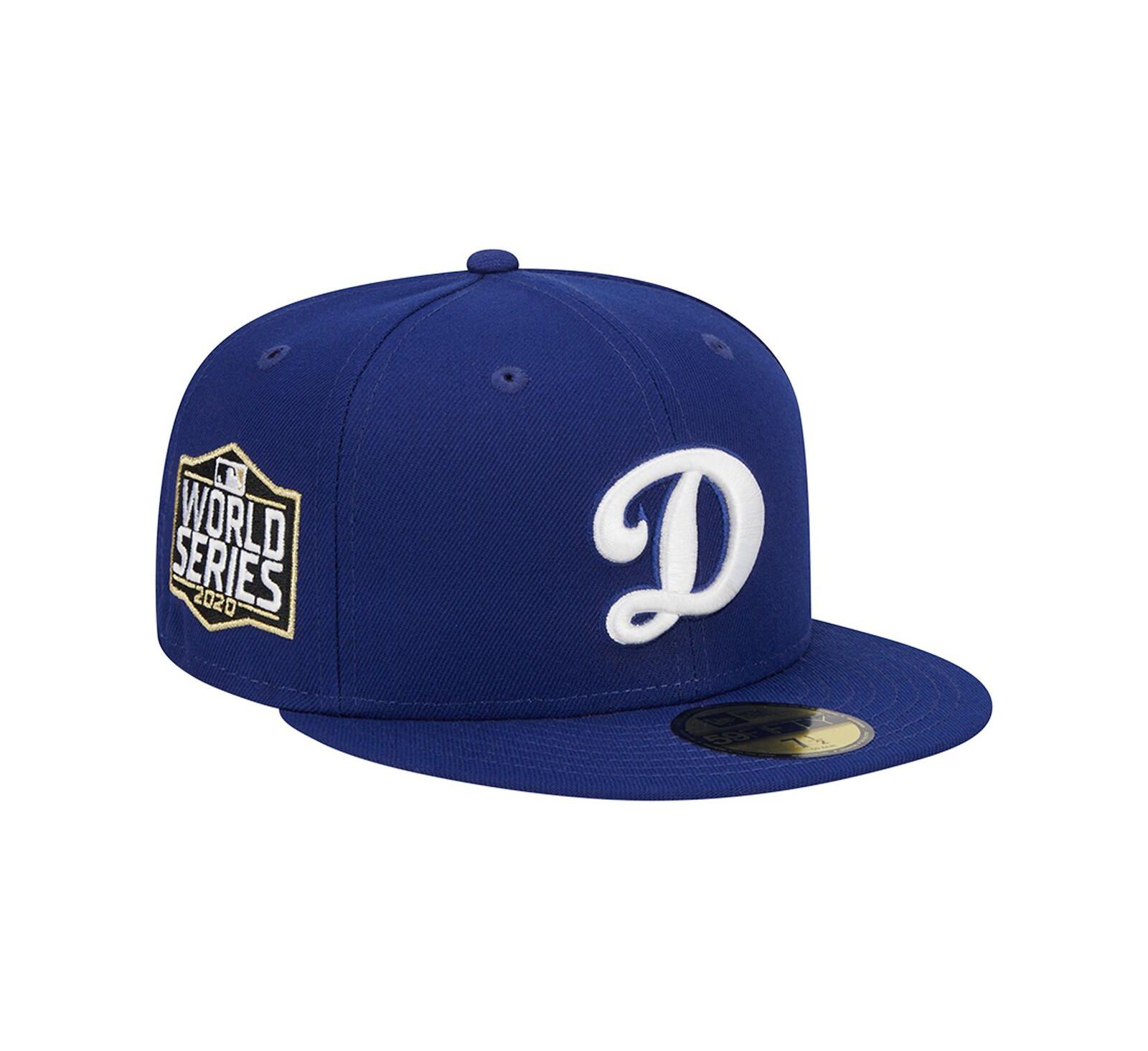 New Era Мужская бейсболка 59FIFTY Los Angeles Dodgers Alternate Logo 2020 World Series