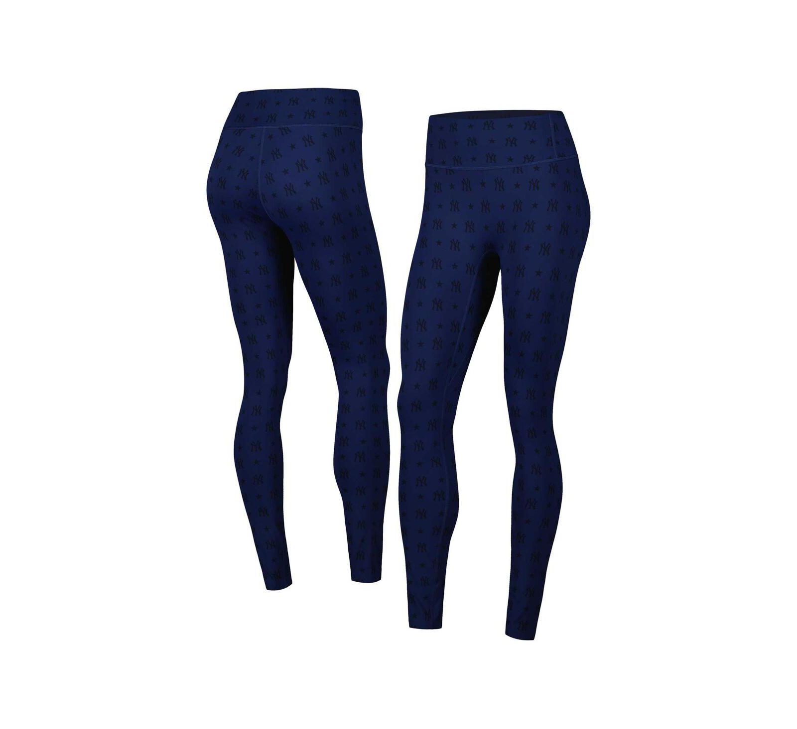 Леггинсы Terez Women's Terez Navy New York Yankees Tonal