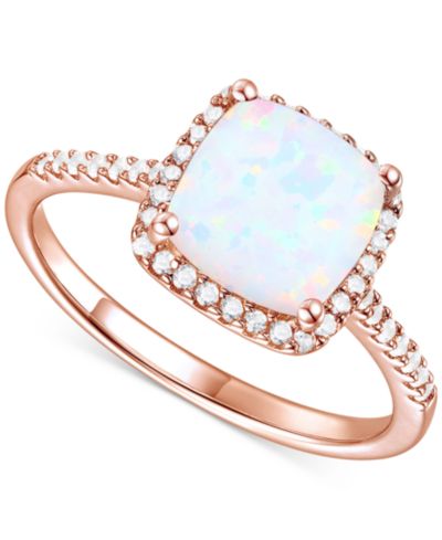 Кольцо с рубином (2-1/2 ct. t.w.) и белым сапфиром (1/4 ct. t.w.) Halo в позолоченном серебре 14k
