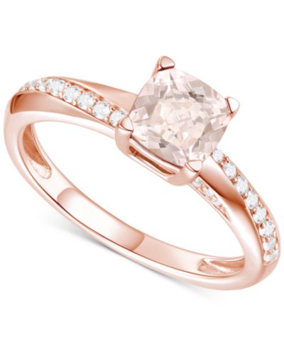 Amethyst (3/4 ct. t.w.) & Lab-Grown White Sapphire (1/6 ct. t.w.) in 14k Gold-Plated Sterling Silver (Also Available in Additional Gemstones)