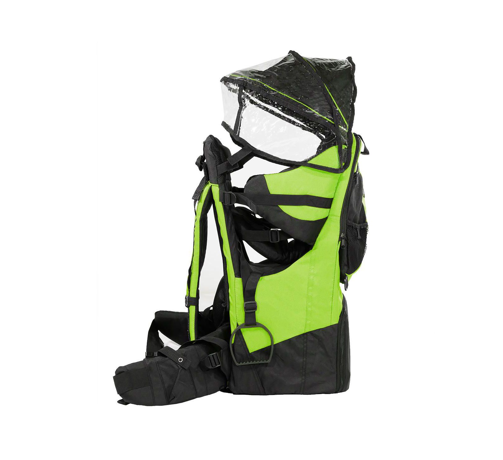 ClevrPlus Deluxe Outdoor Child Backpack Baby Carrier Light Outdoor Hiking, Green