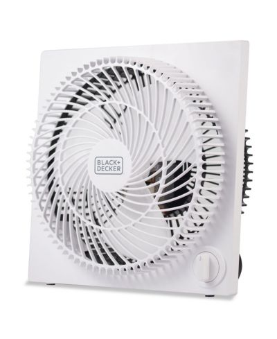 BLACK+DECKER Настольный вентилятор без рамы 9-inch, бесшумный, BFB09W