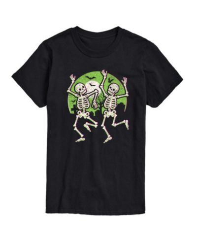 Мужская футболка Hybrid Apparel Skeletons Dancing с коротким рукавом
