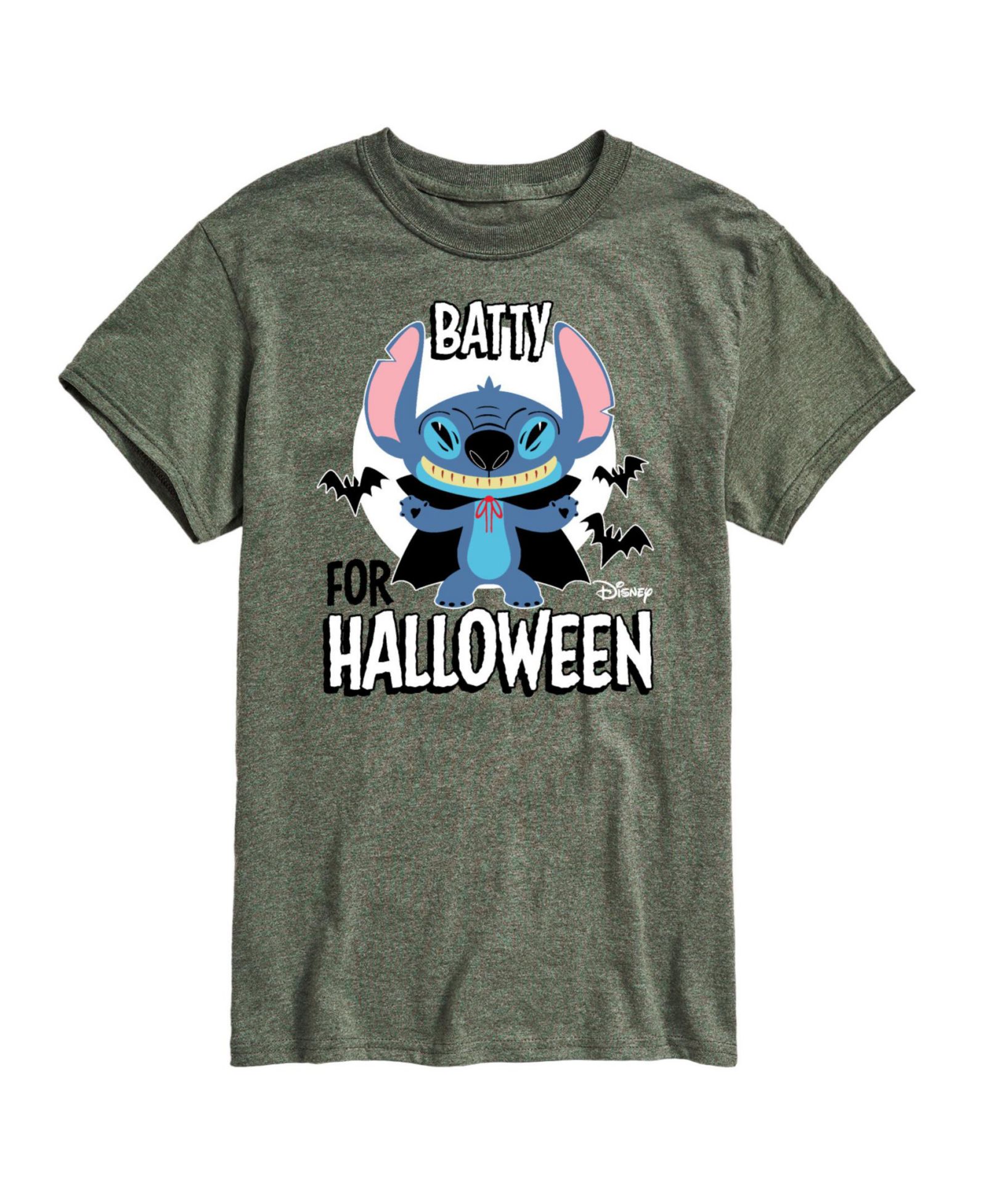 AIRWAVES Men's Lilo and Stitch Halloween Short Sleeve T-shirt
