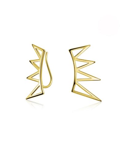 Серьги-каффы Bling Jewelry Boho Minimalist Geometric