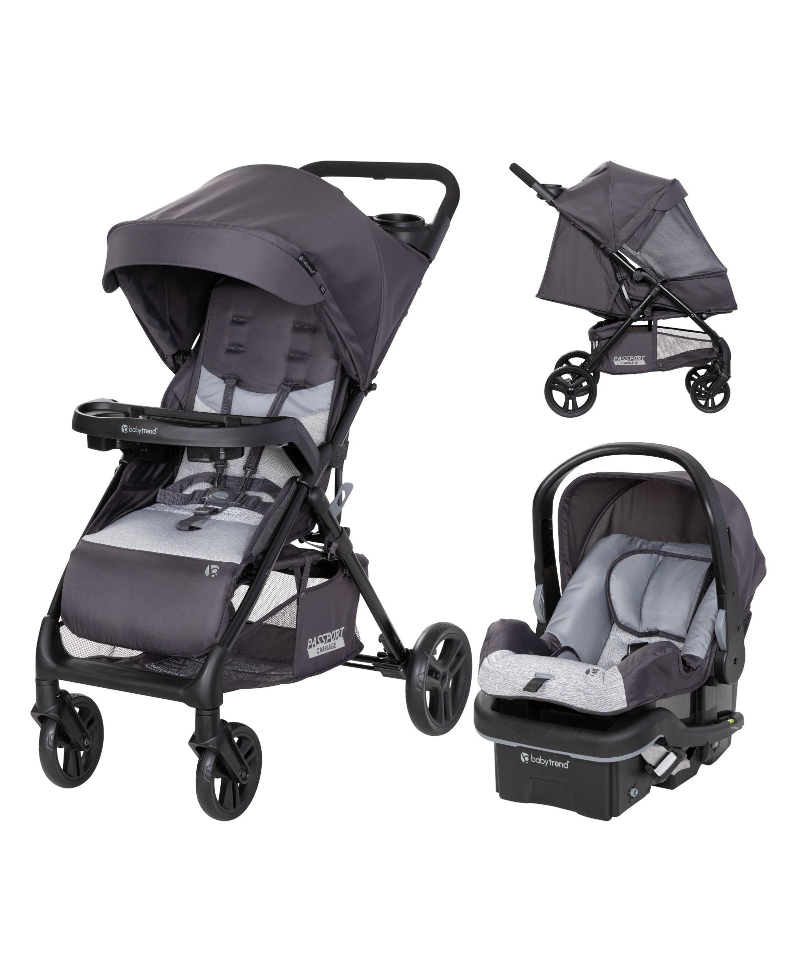 Baby Trend Passport система колыбель-прогулочная коляска (включая автокресло EZ-Lift 35)