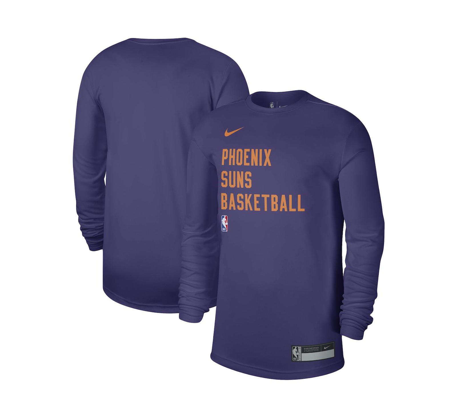 Nike Nike Phoenix Suns 2023 Legend On-Court Practice лонгслив для мужчин и женщин