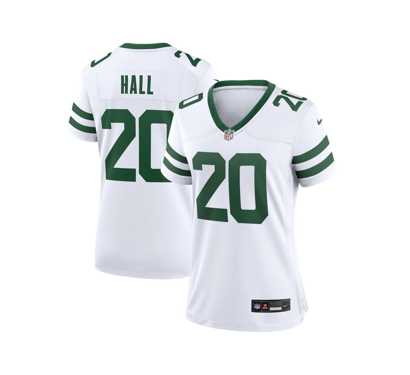 Женская игровая джерси Nike Breece Hall White New York Jets Legacy