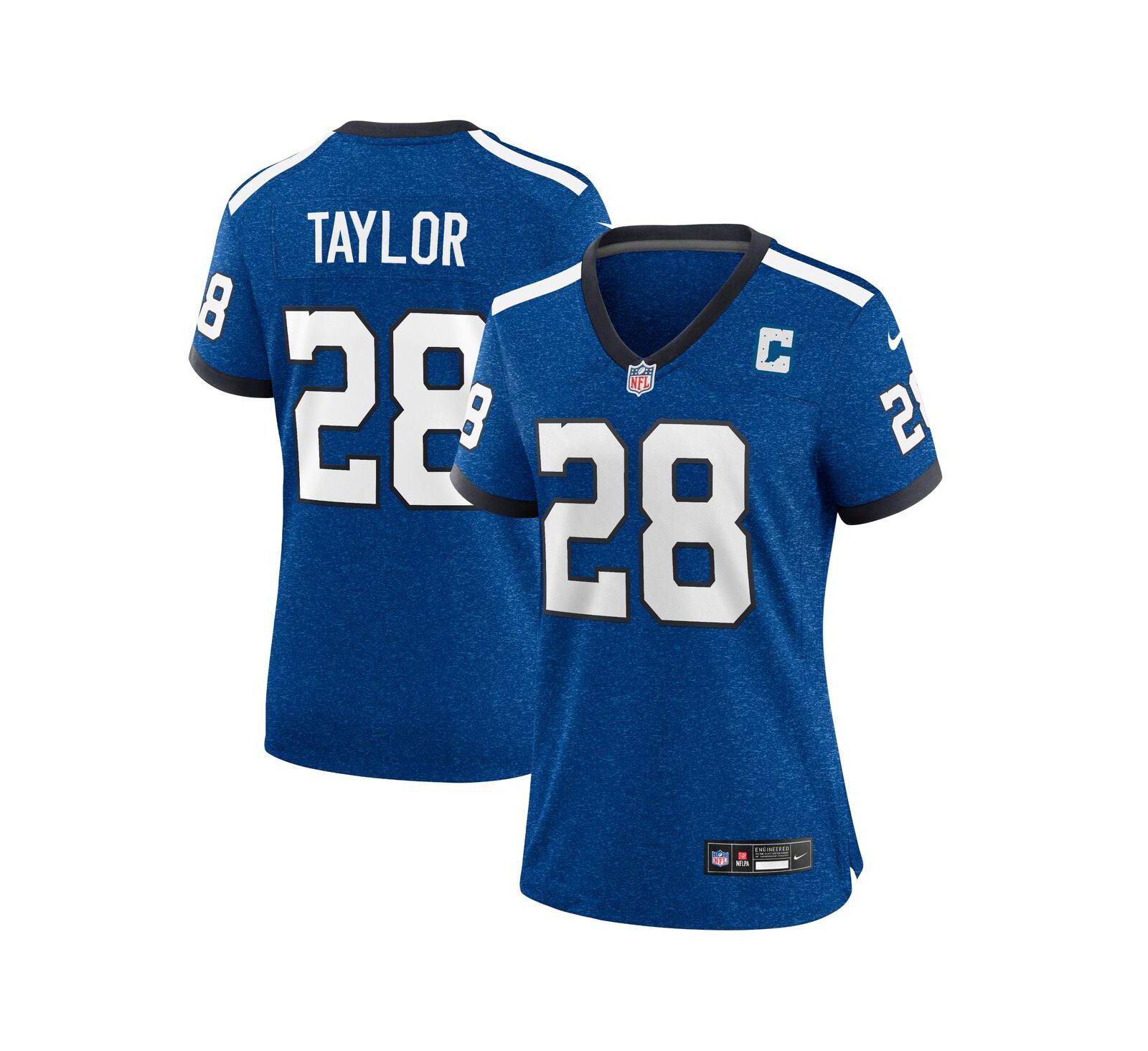 Мужская джерси Nike Jonathan Taylor Royal Indianapolis Colts Indiana Nights Alternate Game