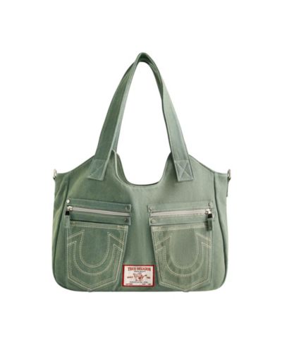 Сумка-саквояж True Religion с вышивкой Horseshoe