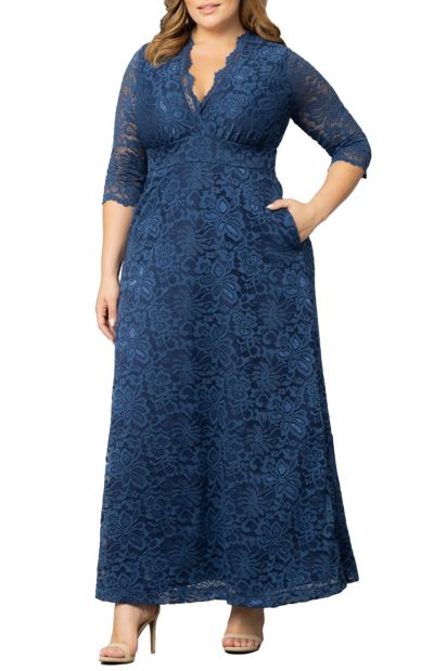 Вечернее платье Plus Size Maria из кружева от Kiyonna