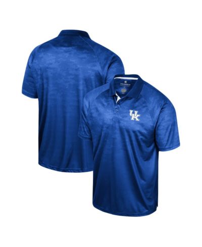 Мужская рубашка-поло Colosseum Royal Kentucky Wildcats Honeycomb Raglan