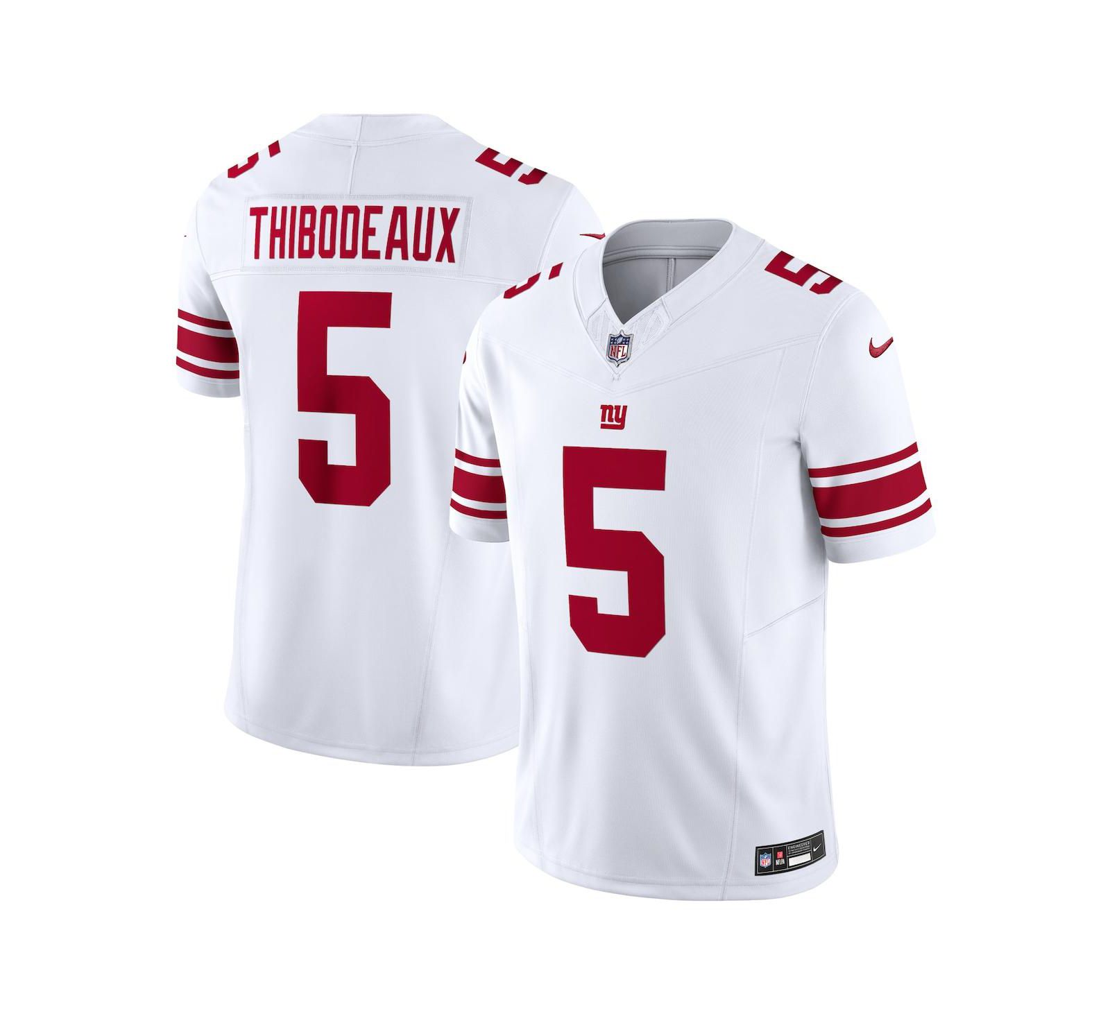Nike Мужская лимитированная джерси Kayvon Thibodeaux New York Giants Vapor F.U.S.E.