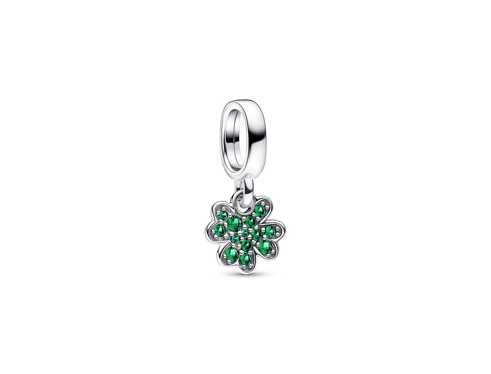 Pandora KATSEYE X Pandora® Crystals Four Leaf Clover Dangle Charm