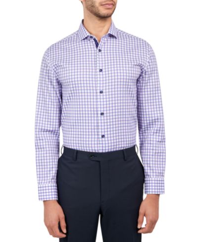 Мужская рубашка Michelsons of London Regular-Fit в клетку Windowpane