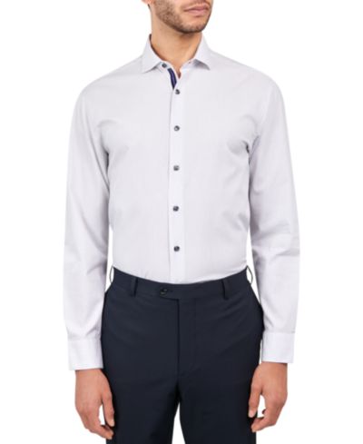 Мужская рубашка Michelsons of London Regular-Fit в тонкую полоску