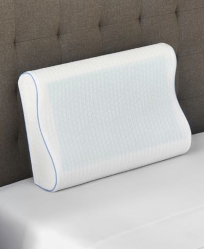 Подушка ProSleep Cooling Gel Overlay Memory Foam Contour