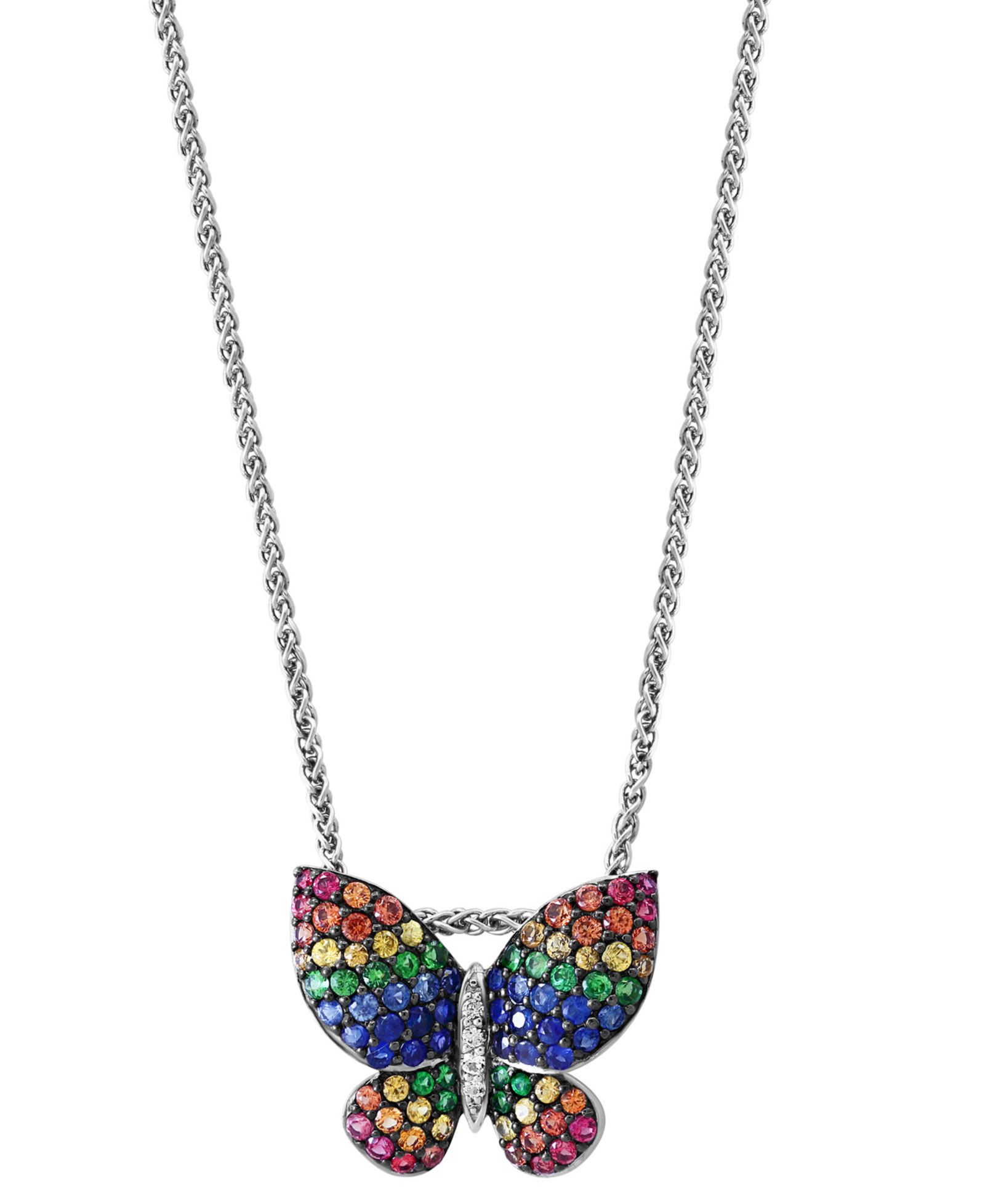 EFFY Collection Подвеска с драгоценными камнями 1-3/4 ct. t.w. из стерлингового серебра