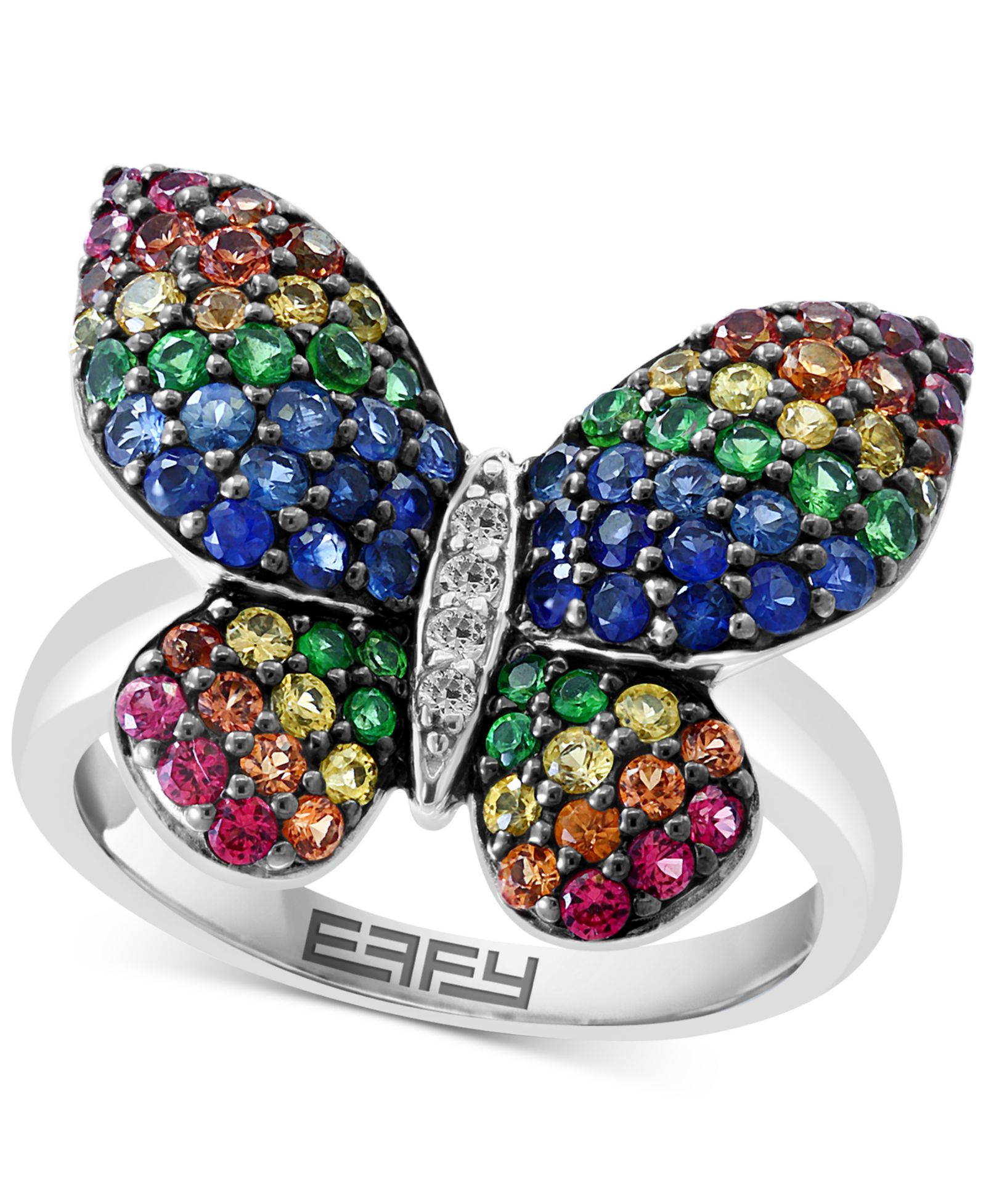 EFFY® Multi Precious 1-3/4 ct. t.w. Ring in Sterling Silver