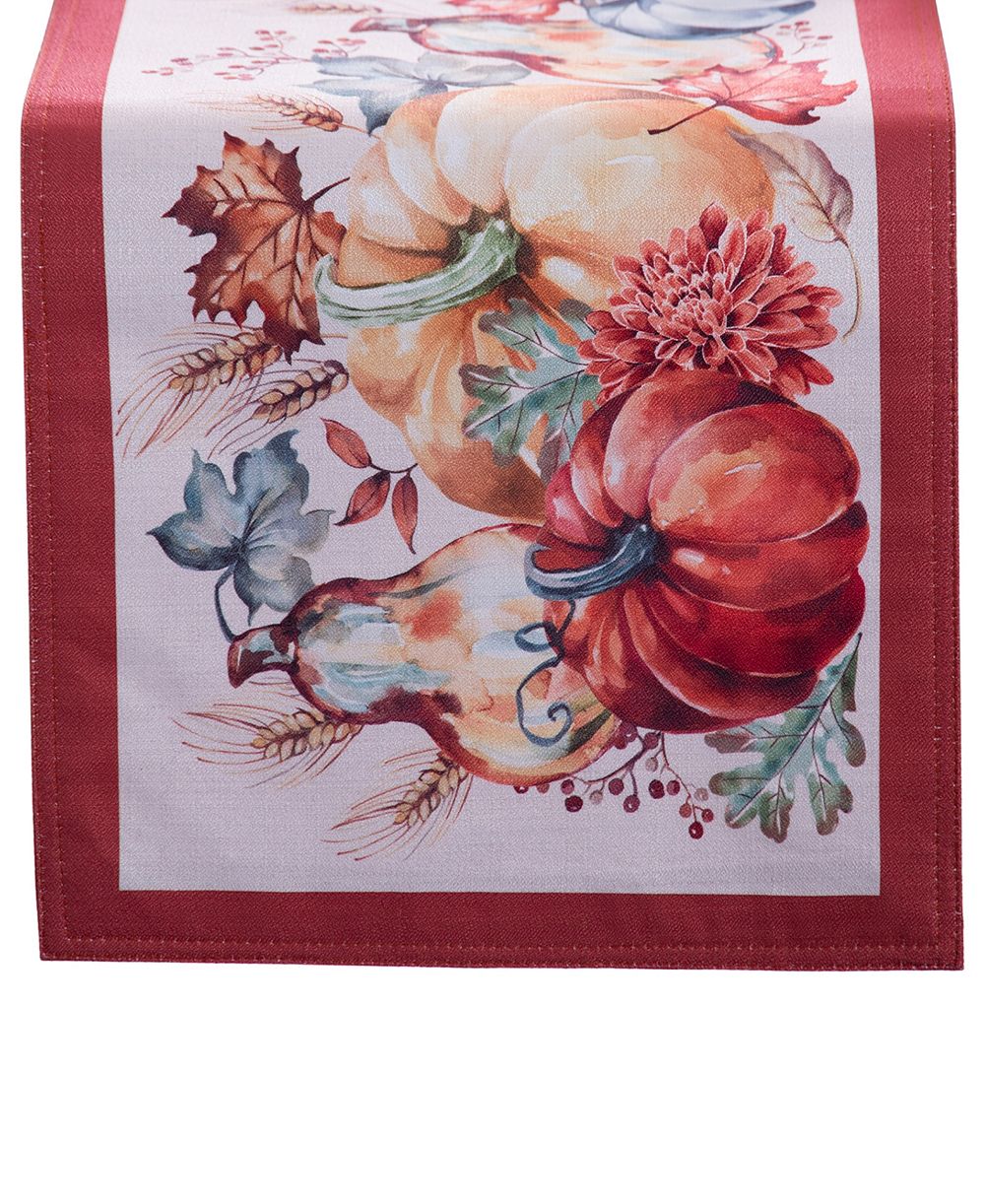Elrene декоративная дорожка на стол Pumpkin 13" x 70"