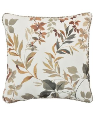 Декоративная квадратная подушка Royal Court Evergreen, 16" x 16"