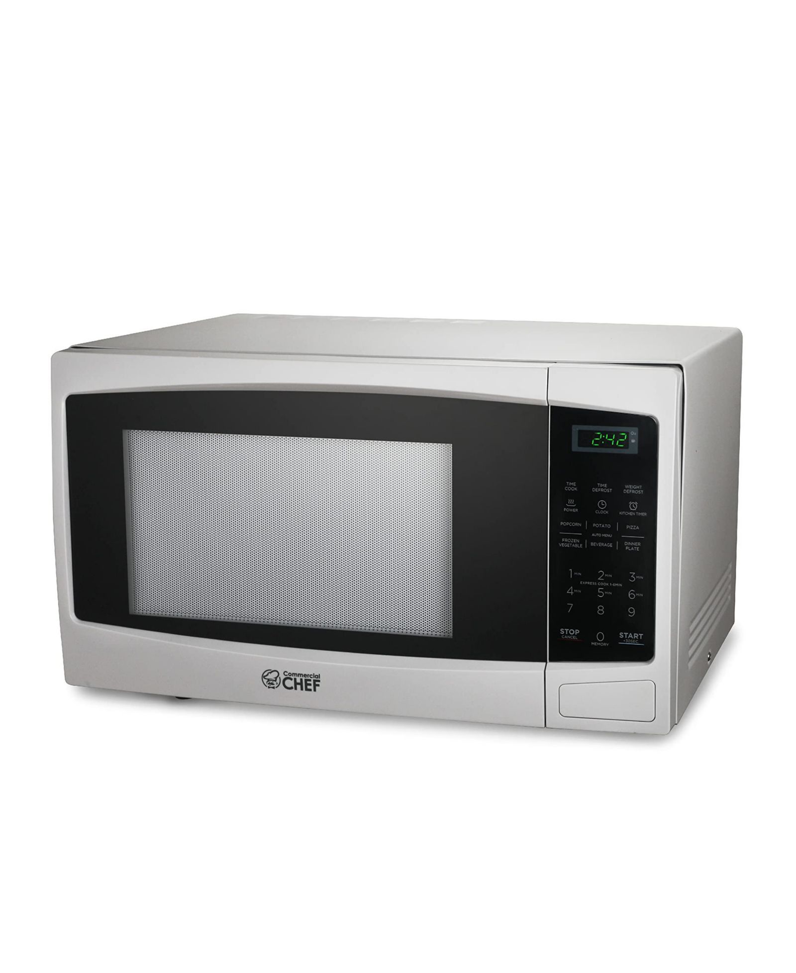 Commercial Chef микроволновая печь, настольная, 1.1 Cu. Ft. 1000W