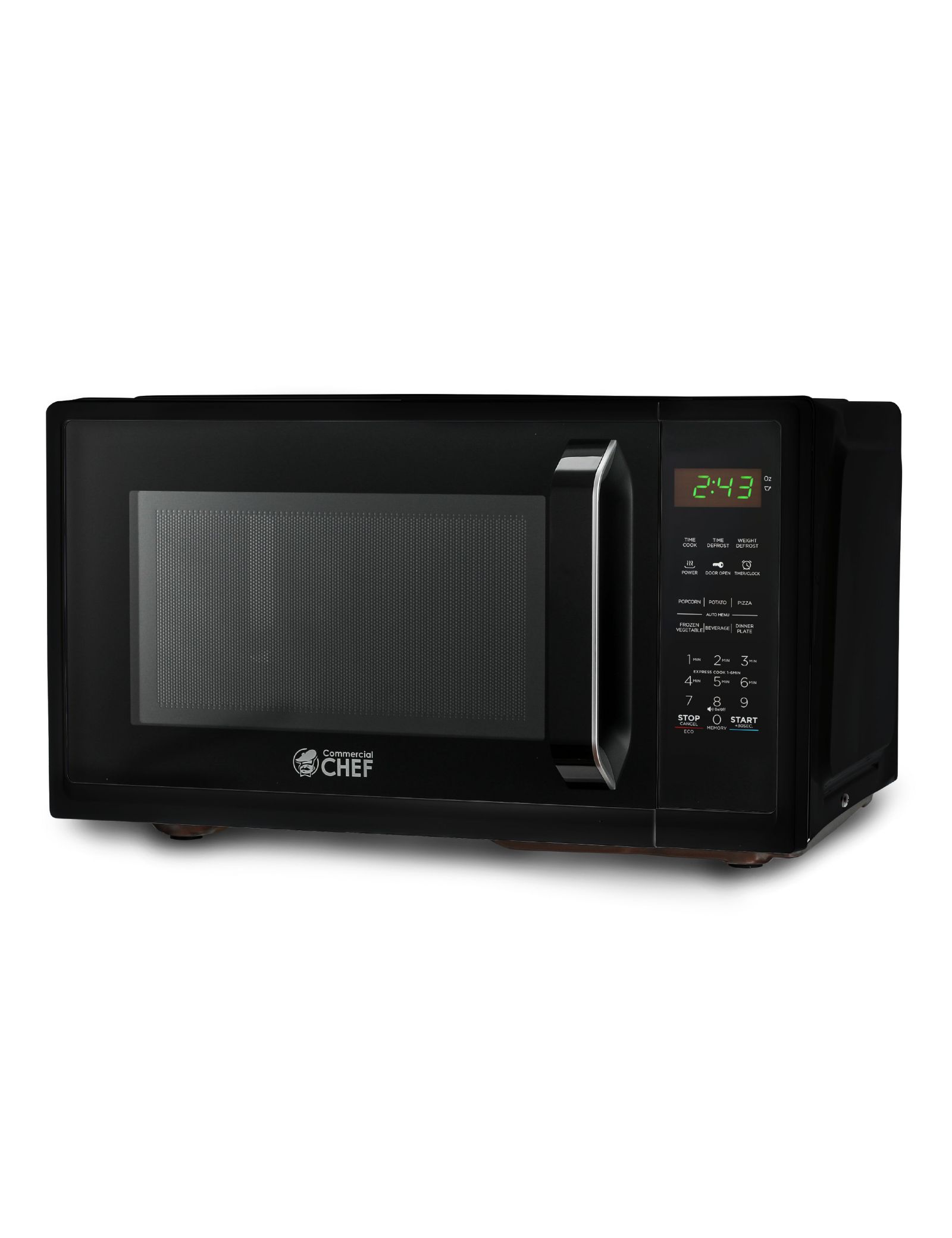 0.9 Cu. Ft. Counter Top Microwave,Black