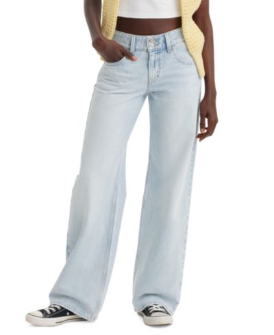 Женские джинсы Levi's® Super-Low Double-Button Relaxed-Fit Denim