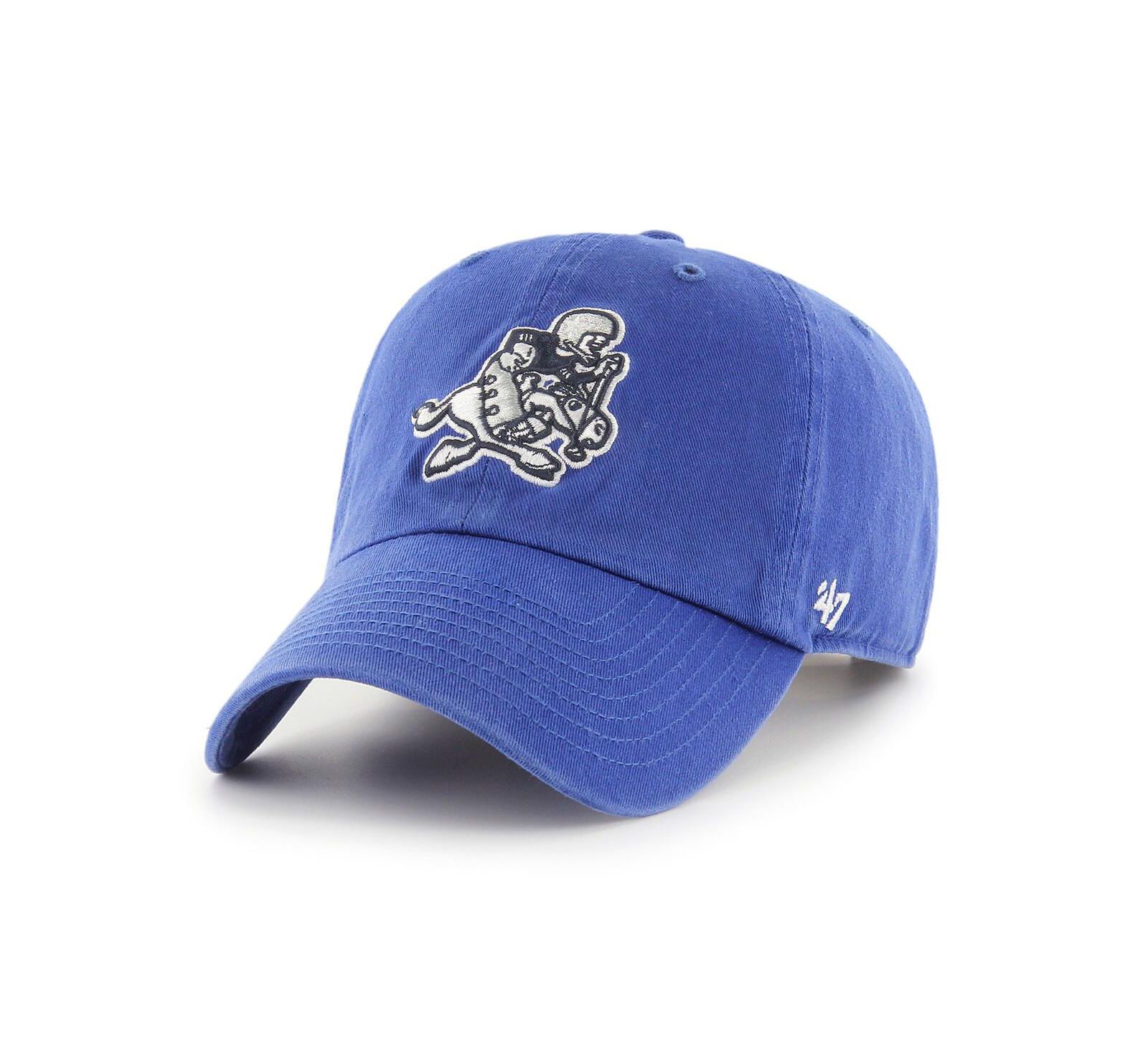 Men's '47 Brand Royal Dallas Cowboys Retro Joe II Clean Up Adjustable Hat