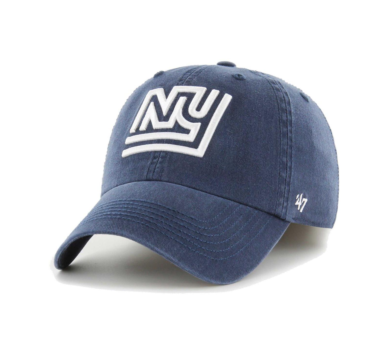 Men's '47 Brand Navy New York Giants Gridiron Classics Franchise Legacy Fitted Hat