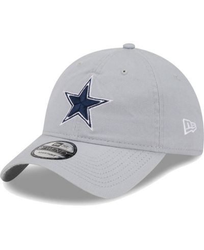 Мужская кепка New Era Gray Dallas Cowboys Main Core Classic 2.0 9TWENTY Adjustable