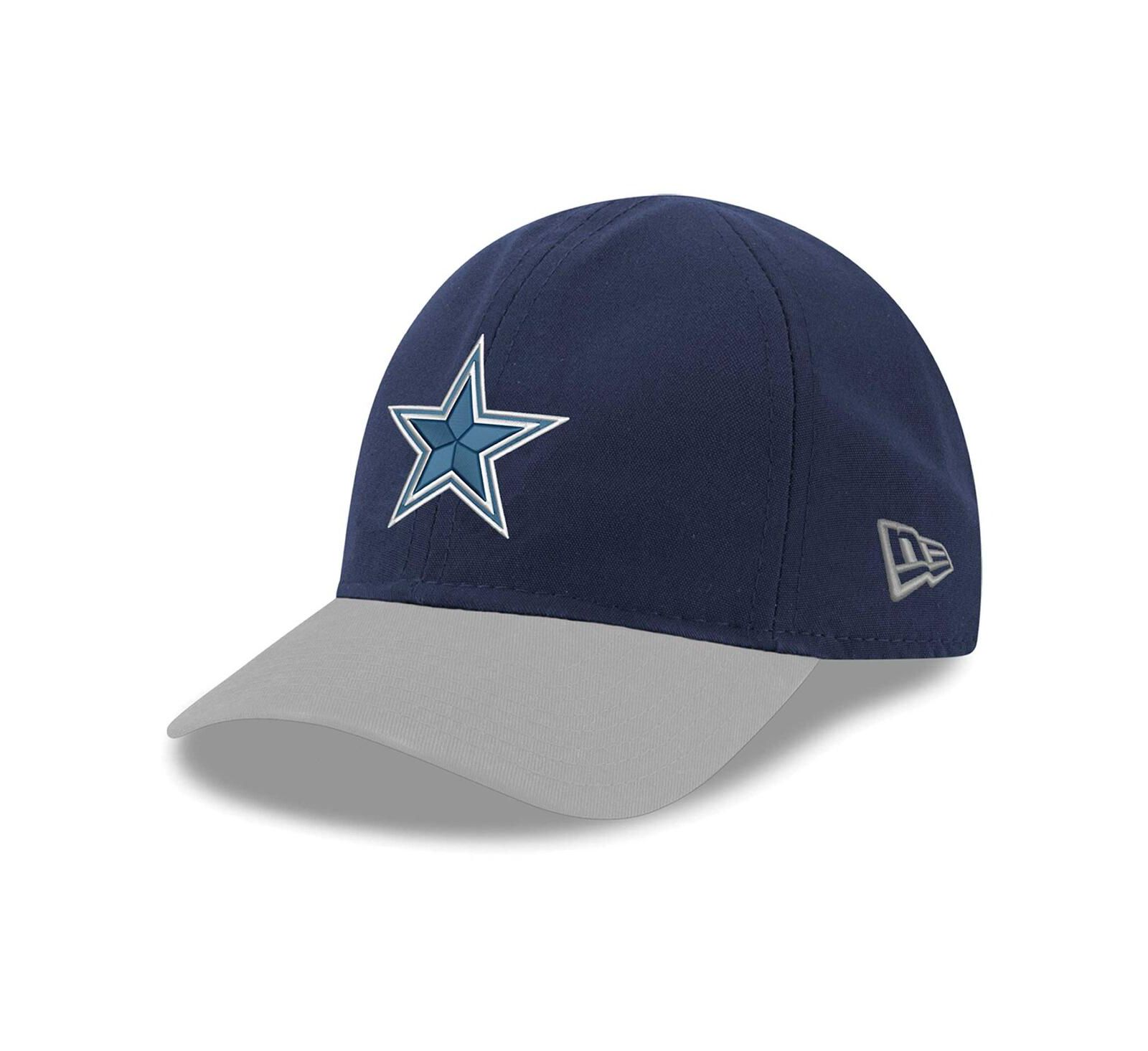 Регулируемая кепка New Era Navy, Silver Dallas Cowboys My 1st 9TWENTY для младенцев