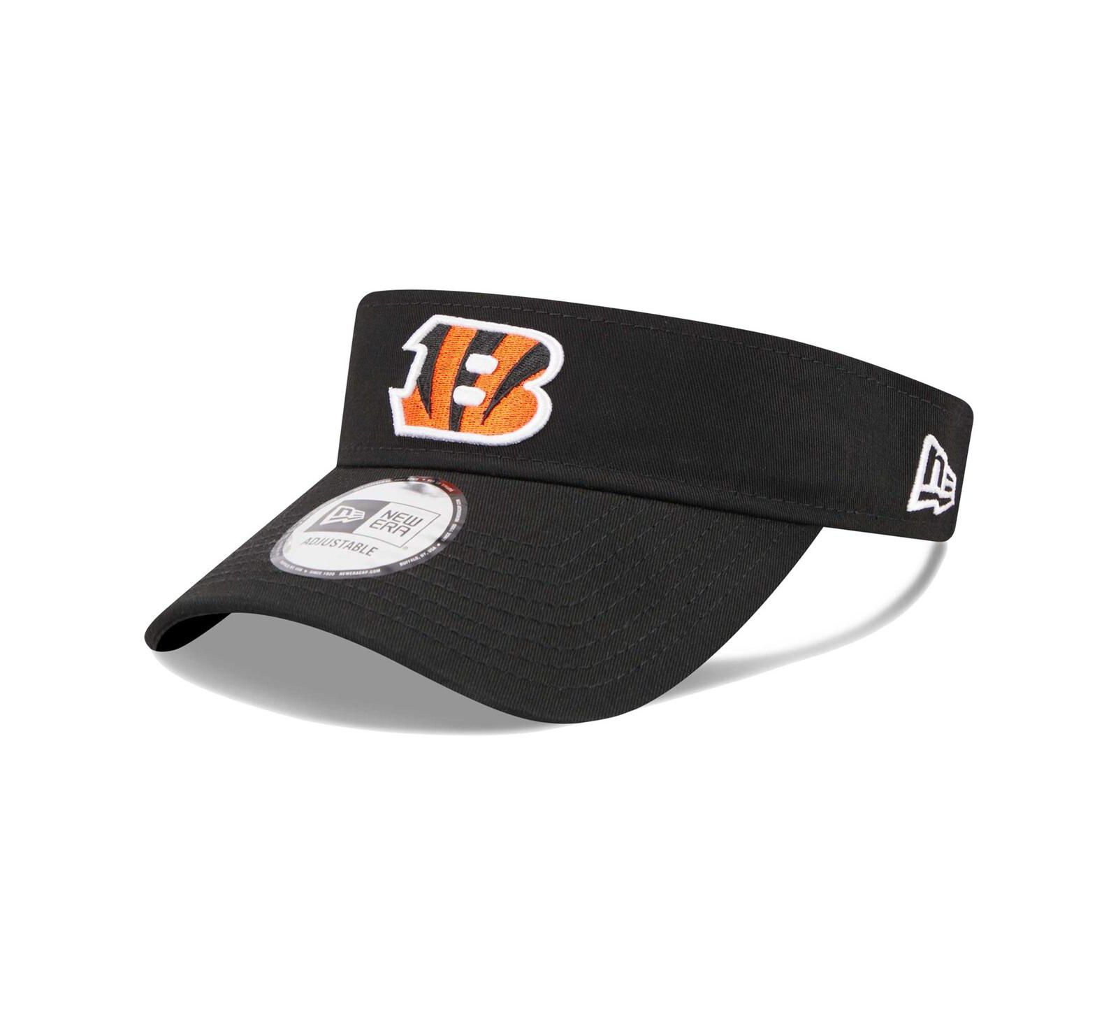 Мужская кепка New Era Black Cincinnati Bengals Main Adjustable Visor