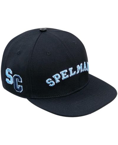 Men's Pro Standard Black Spelman College Jaguars Arch Over Logo Evergreen Snapback Hat