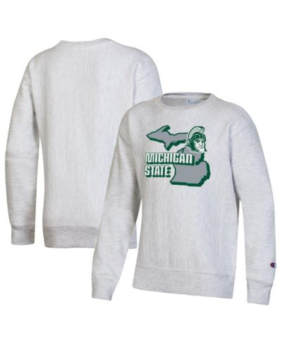 Свитшот Champion Michigan State Spartans Reverse Weave Heather Gray