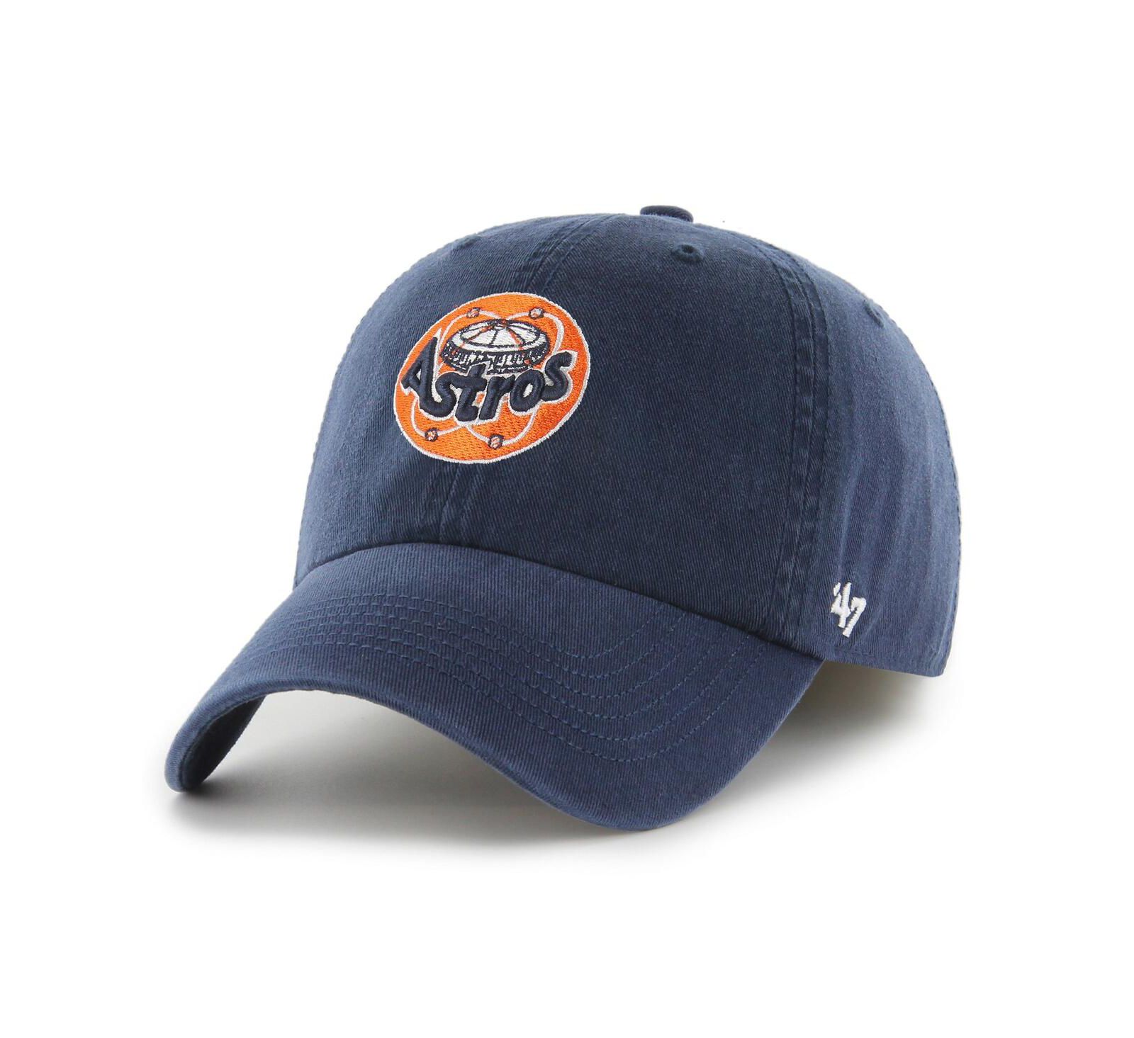 Men's '47 Brand Navy Houston Astros Cooperstown Collection Franchise Fitted Hat