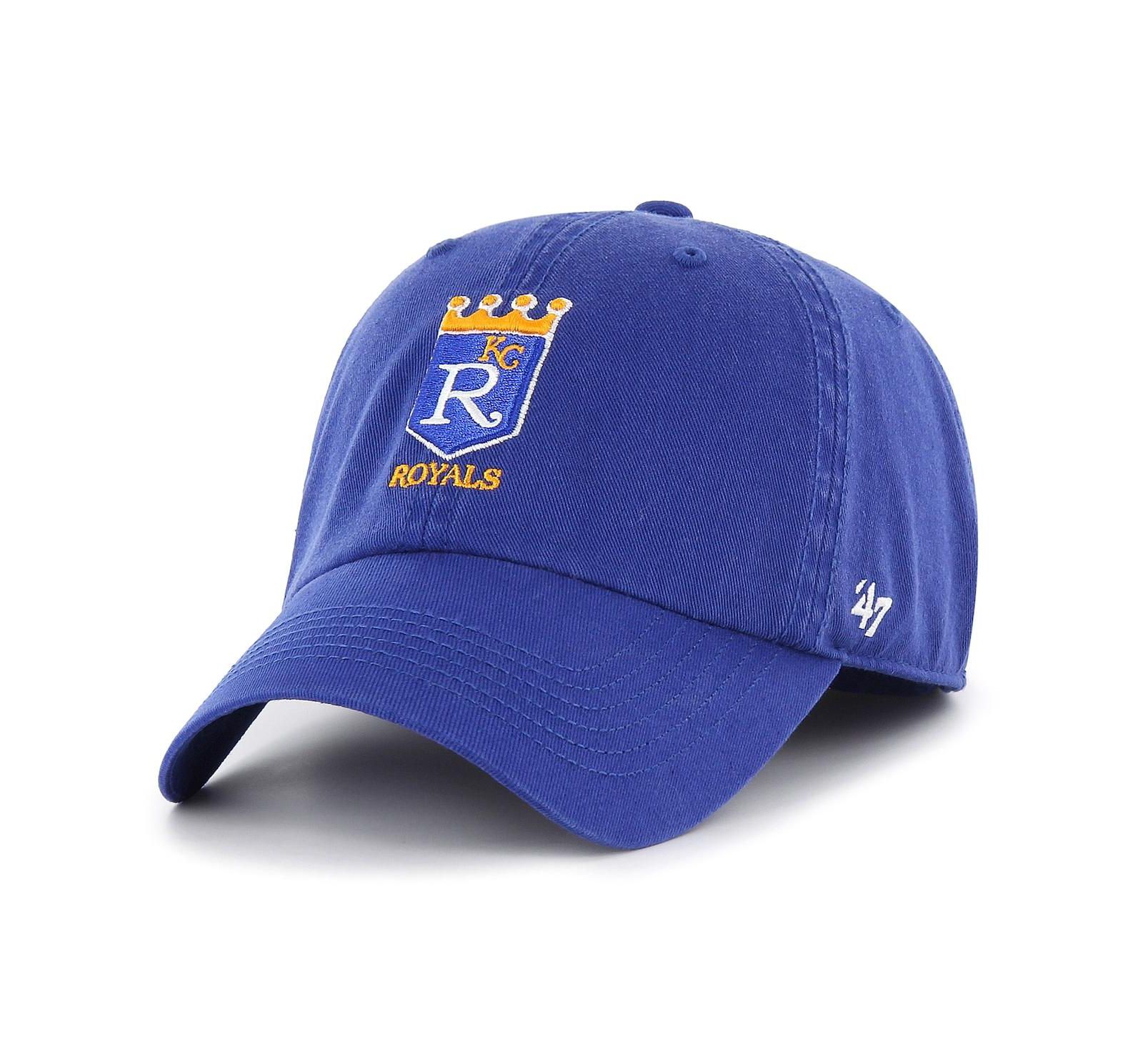 Men's '47 Brand Royal Kansas City Royals Cooperstown Collection Franchise Fitted Hat