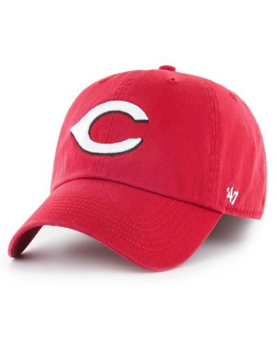Мужская кепка '47 Brand Cincinnati Reds Franchise Logo, красная