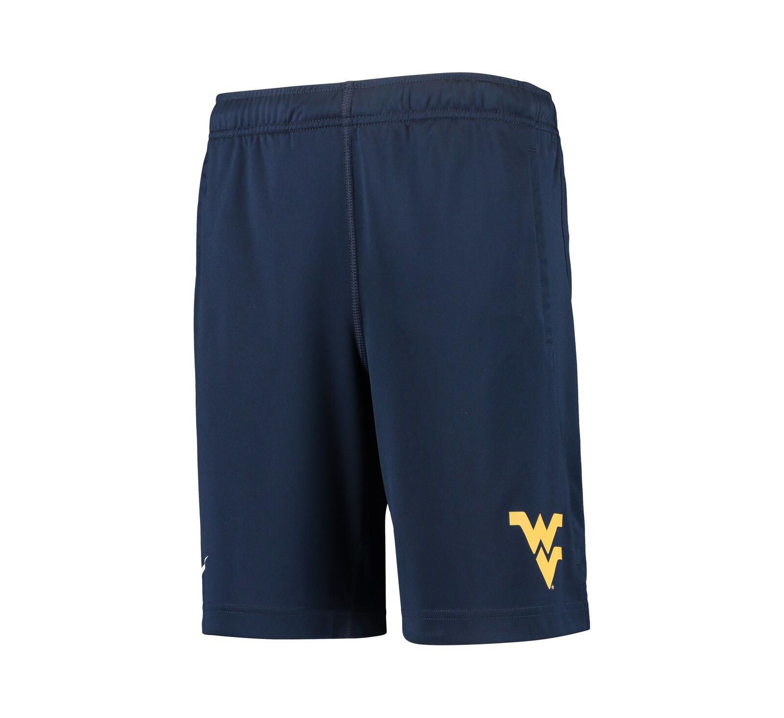 Nike Шорты для мальчиков Navy West Virginia Mountaineers Performance Fly