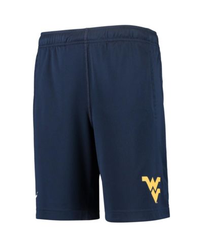 Nike Шорты для мальчиков Navy West Virginia Mountaineers Performance Fly