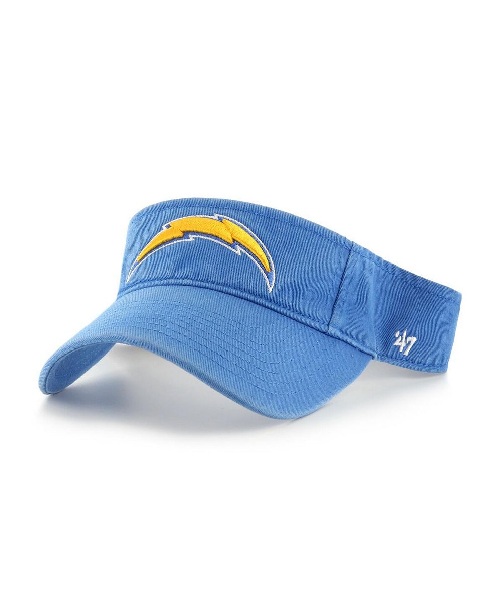 Мужской козырек '47 Brand Powder Blue Los Angeles Chargers Clean Up