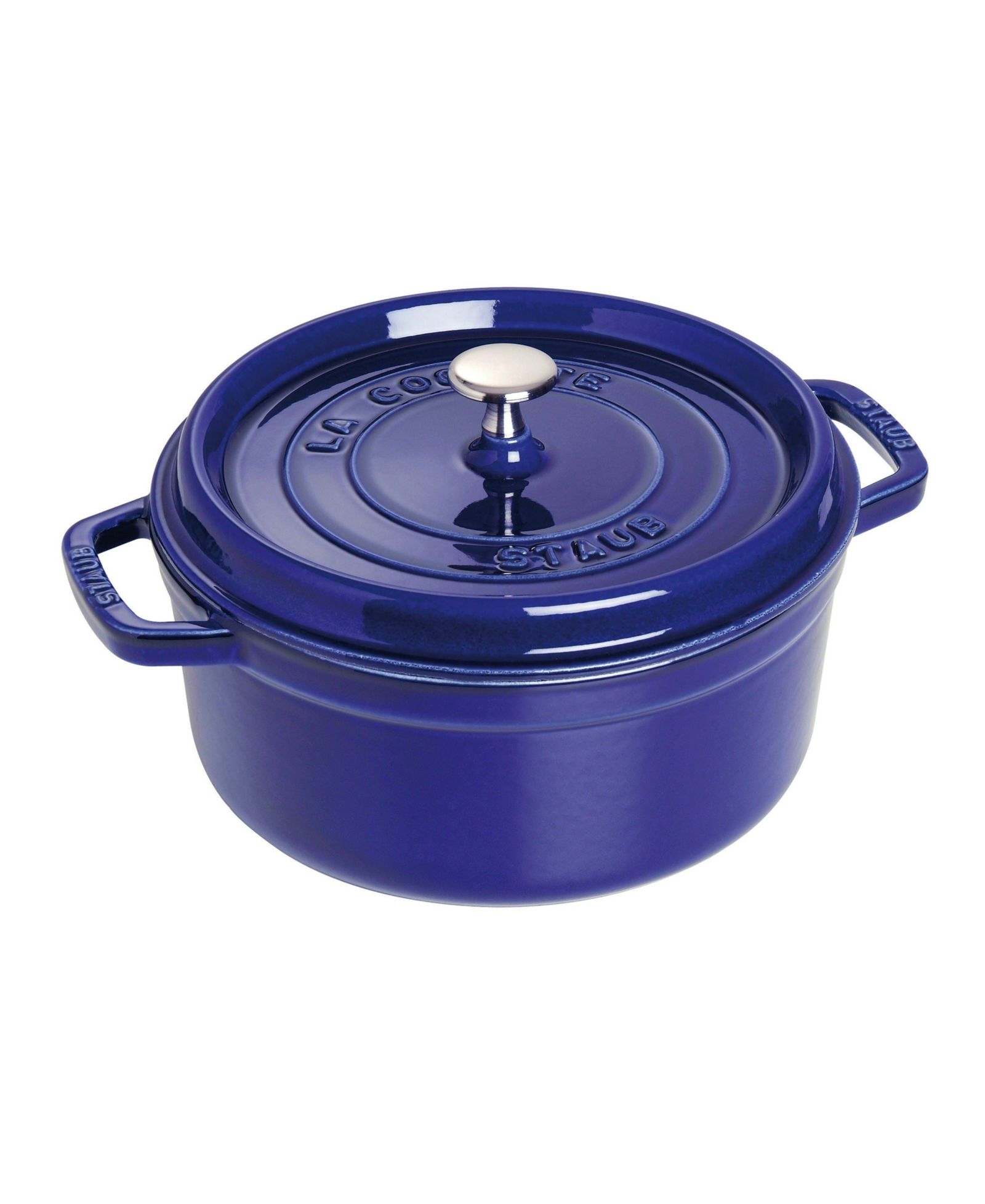 Чугунная кастрюля Staub Round Dutch Oven, 7-Qt.