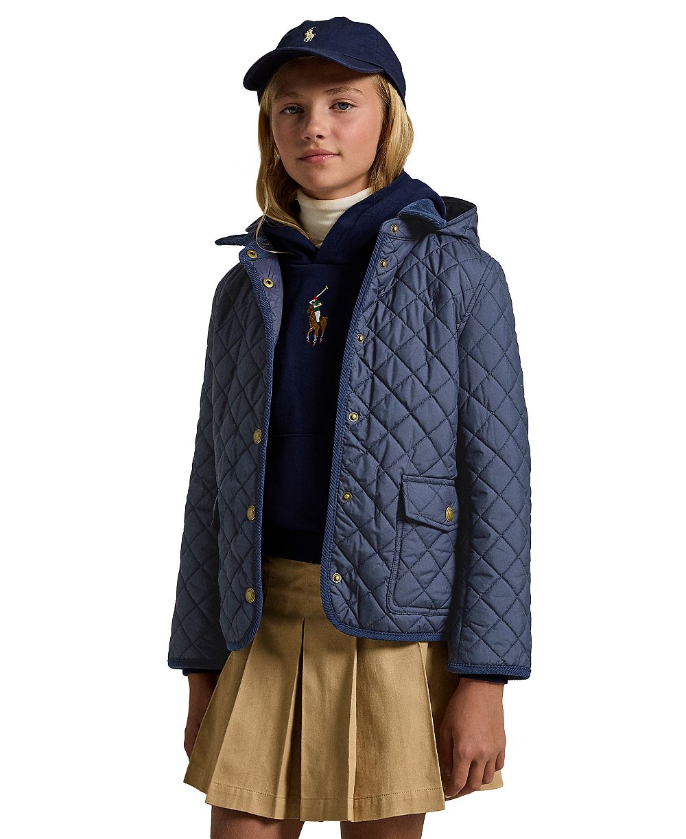 Polo Ralph Lauren Big Girls Quilted Barn Jacket