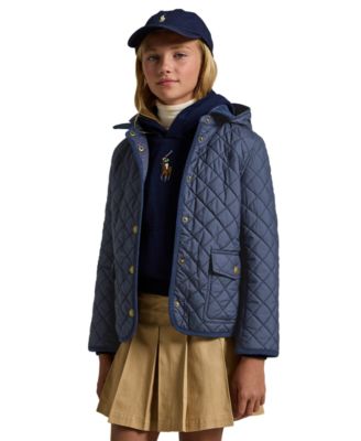 Polo Ralph Lauren Big Girls Quilted Barn Jacket