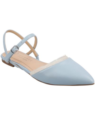 Journee Collection Женские Martine Strappy Pointed Toe Flats