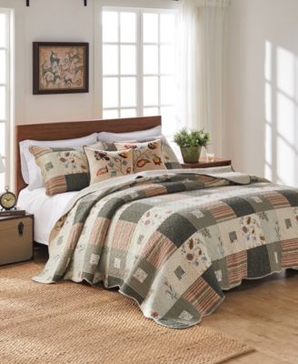 Greenland Home Fashions комплект покрывал Sedona Desert Wildflowers 4 Piece Twin/Twin XL