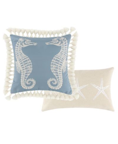 Набор декоративных подушек Greenland Home Fashions Atlantis, 12" x 20" & 18" x 18"