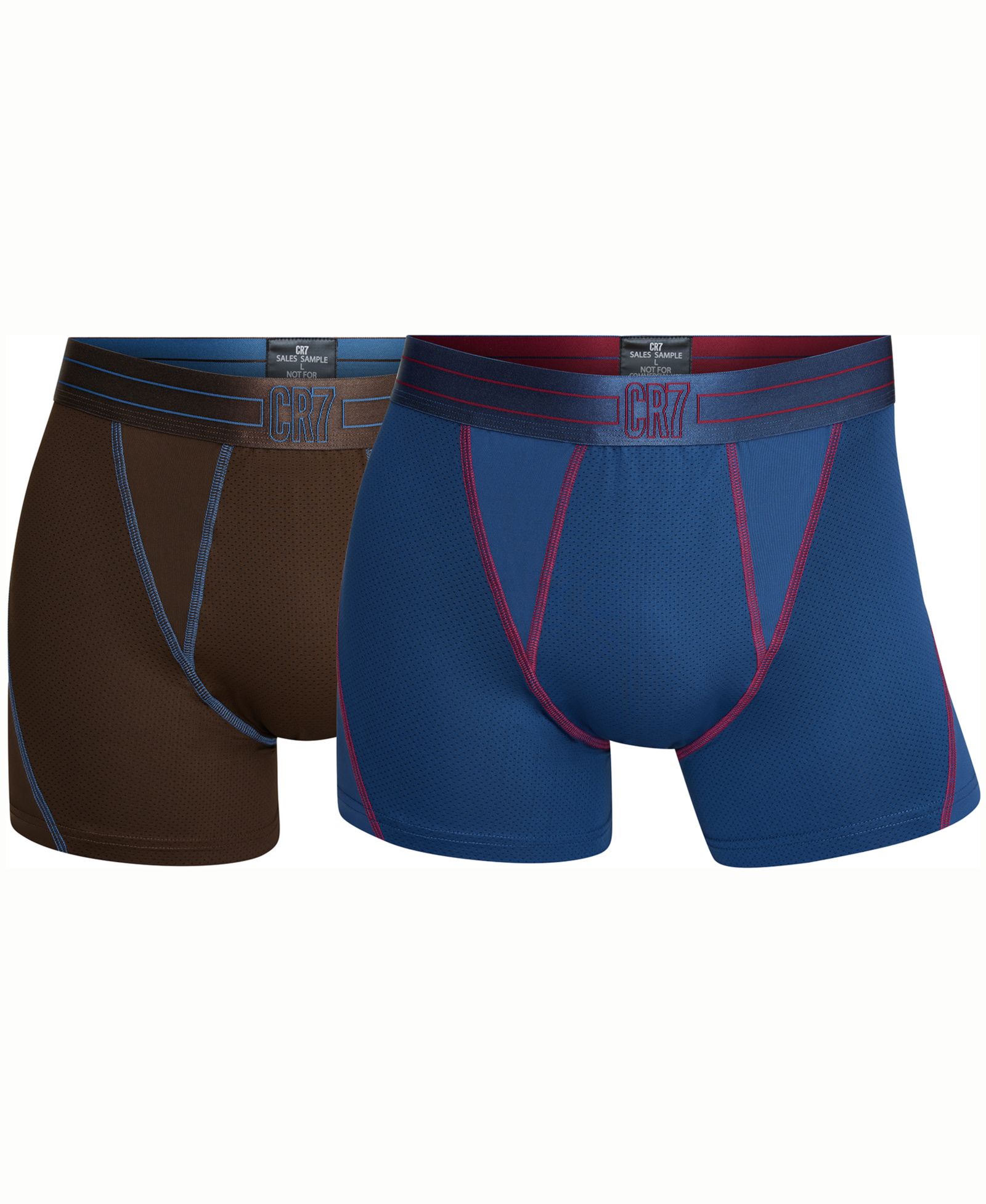 CR7 Men's Micro-Mesh Trunks, Pack of 2