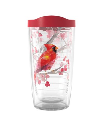 Tervis Christmas Holiday Cardinal and Berry Branches Made in USA Double Walled  Insulated Tumbler Travel Cup Keeps Drinks Cold and Hot, 16oz, Classic