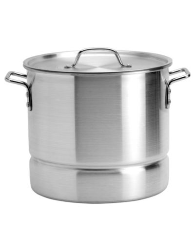 INFUSE Latin Aluminum 3 Piece 20 Quart Steamer Set